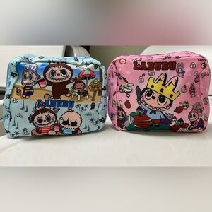 Cute Labubu Pouches - Blue and Pink